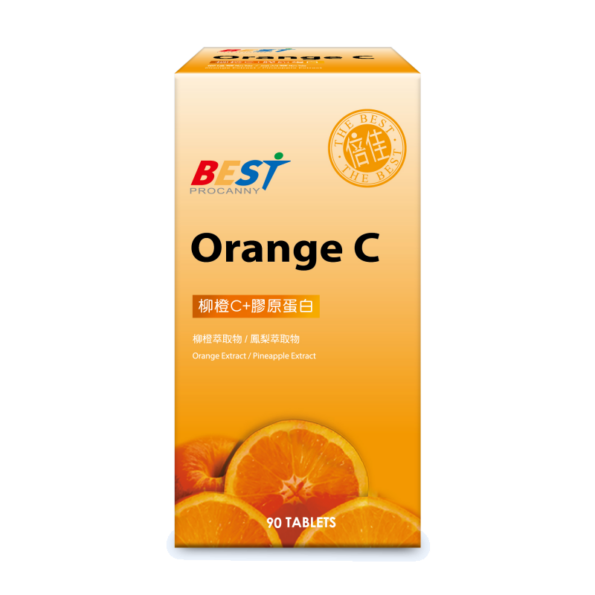 【倍佳】柳橙c錠(錠狀食品)5